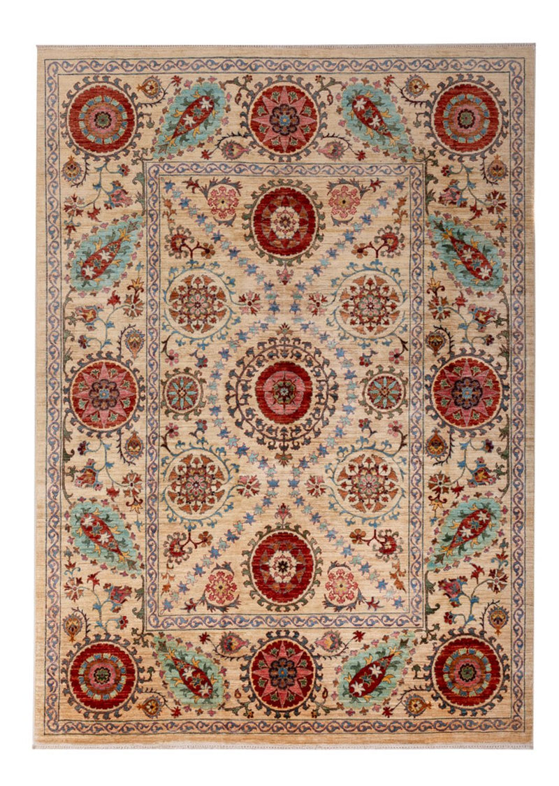Ariana Teppich 185x247cm - Orientteppich - beige