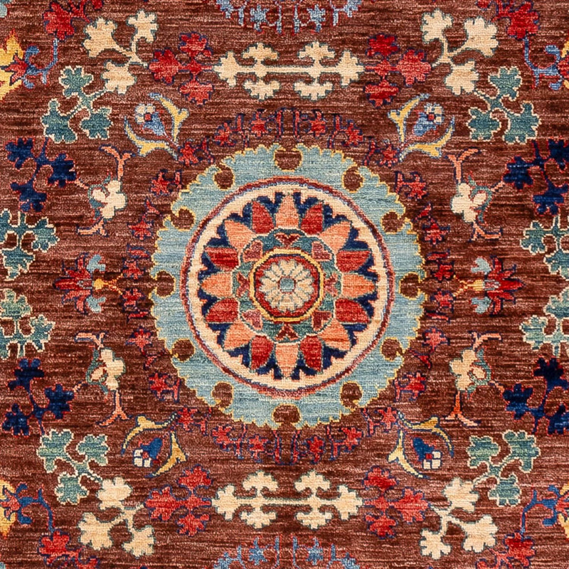 Ariana Teppich 193x244cm - Orientteppich - dunkelbraun