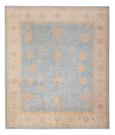 Ziegler Teppich 256x295cm - Orientteppich - hellblau