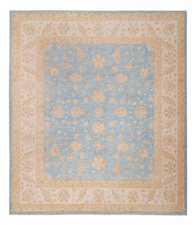 Ziegler Teppich 258x302cm - Orientteppich - hellblau