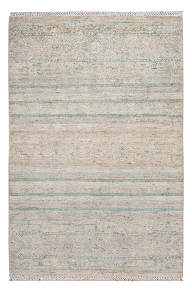 Shal Teppich 123x183cm - Orientteppich - beige