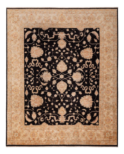 Ziegler Teppich 247x295cm - Orientteppich - schwarz