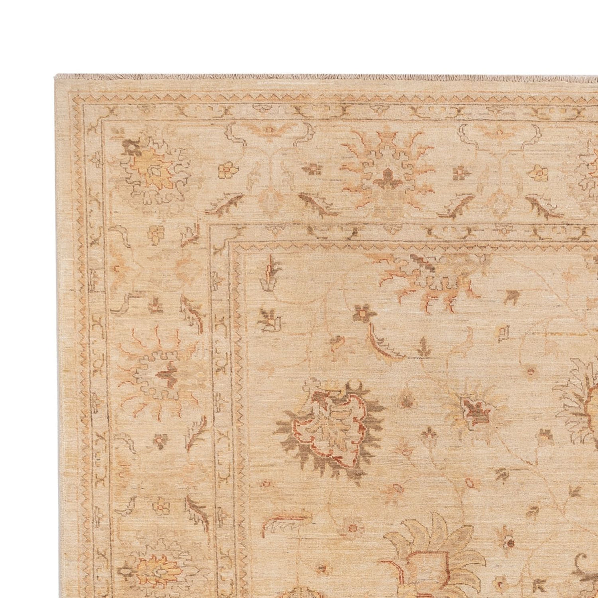 Ziegler Teppich 241x298cm - Orientteppich - beige