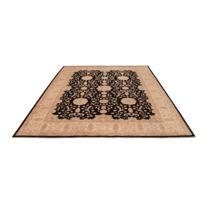 Ziegler Teppich 251x302cm - Orientteppich - schwarz