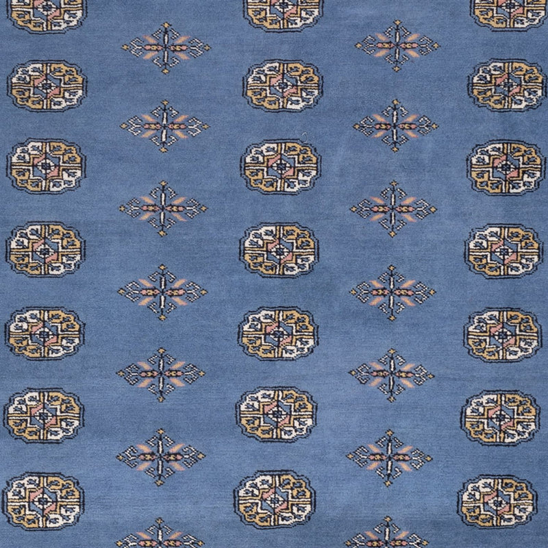 Buchara Teppich 207x315cm - Orientteppich - blau