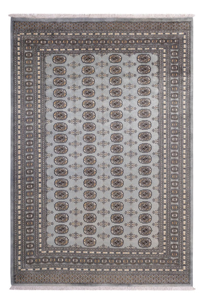 Buchara Teppich 207x310cm - Orientteppich - lichtblau
