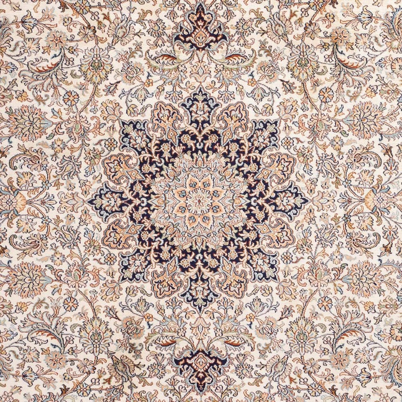 Kaschmir Seide Teppich 217x309cm - Orientteppich - sand