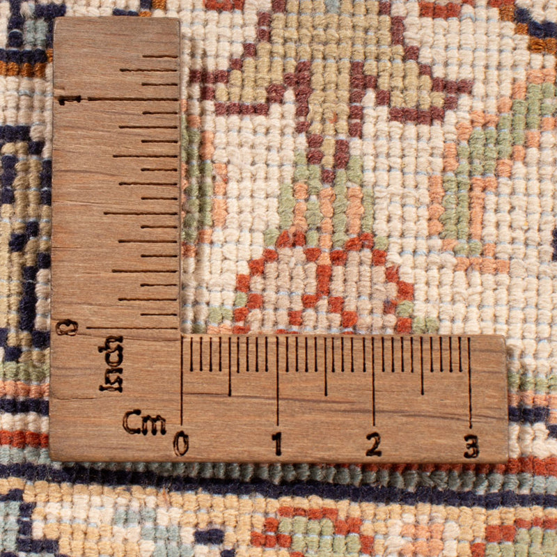 Kaschmir Seide Teppich 216x326cm - Orientteppich - dunkelbeige