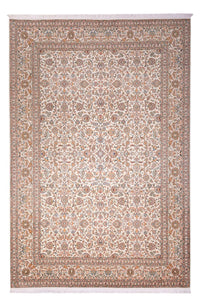 Kaschmir Seide Teppich 216x318cm - Orientteppich - dunkelbeige – product image