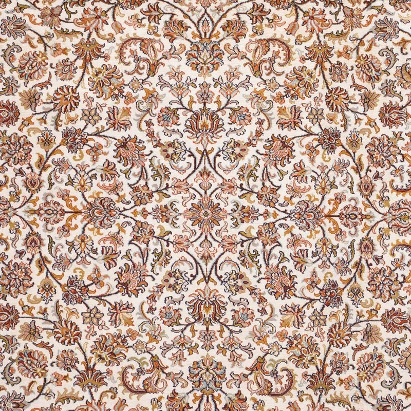 Kaschmir Seide Teppich 213x305cm - Orientteppich - sand