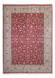 Kaschmir Seide Teppich 216x302cm - Orientteppich - rot