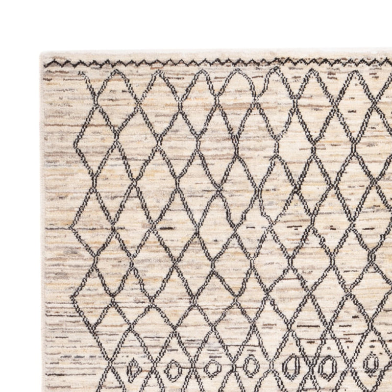 Berber Teppich 148x200cm - Wollteppich - beige