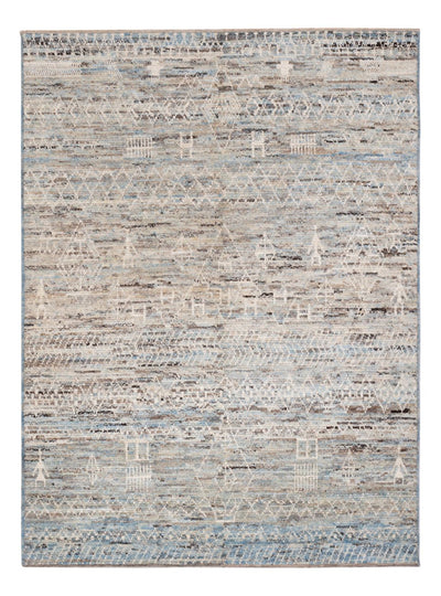 Berber Teppich 175x238cm - Wollteppich - dunkelbeige