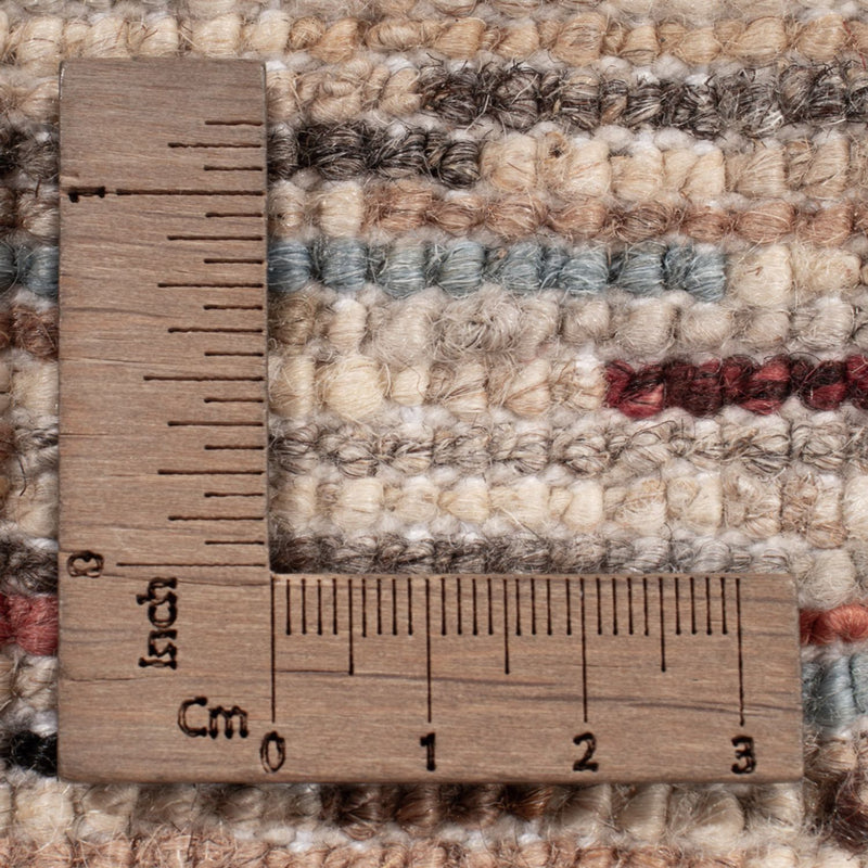 Gabbeh Persisch Teppich 198x298cm - Perserteppich Wollteppich - camel