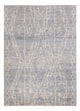 Berber Teppich 148x208cm - Wollteppich - seeblau