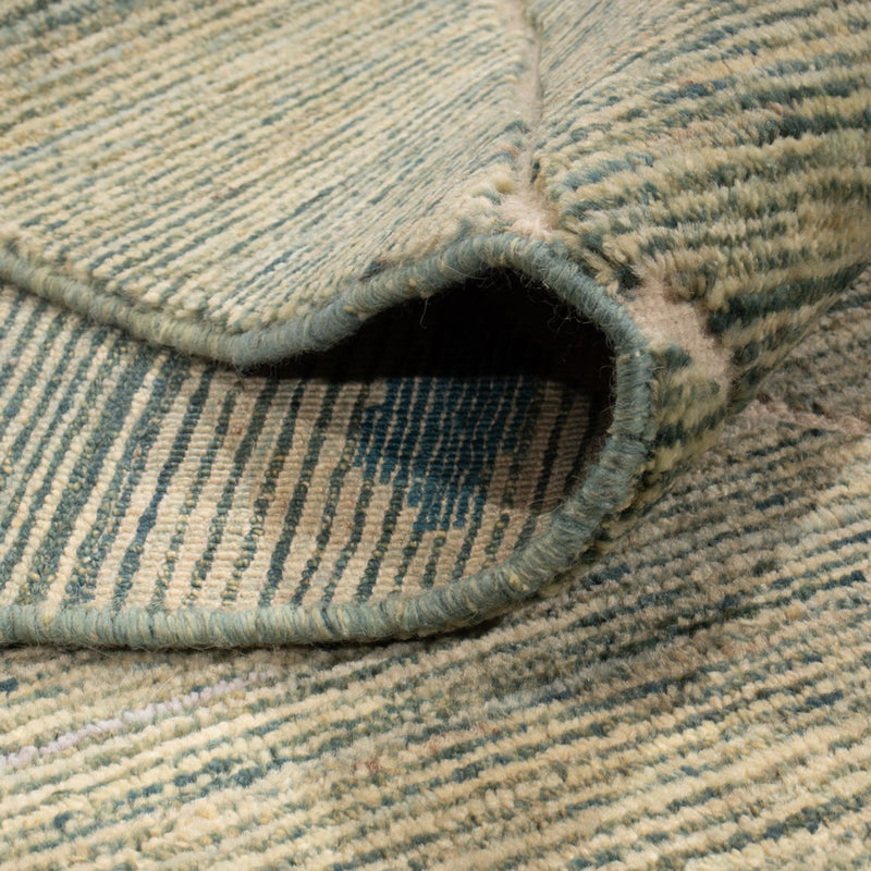 Berber Teppich 202x300cm - Wollteppich - hellgrün