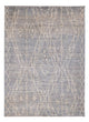 Berber Teppich 173x245cm - Wollteppich - seeblau