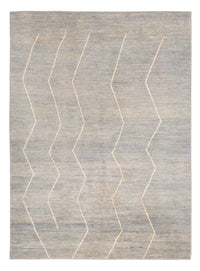 Berber Teppich 152x204cm - Wollteppich - hellgrau – product image