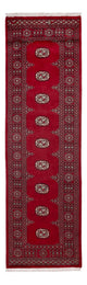 Pakistan Teppich 75x257cm - Orientteppich - rot