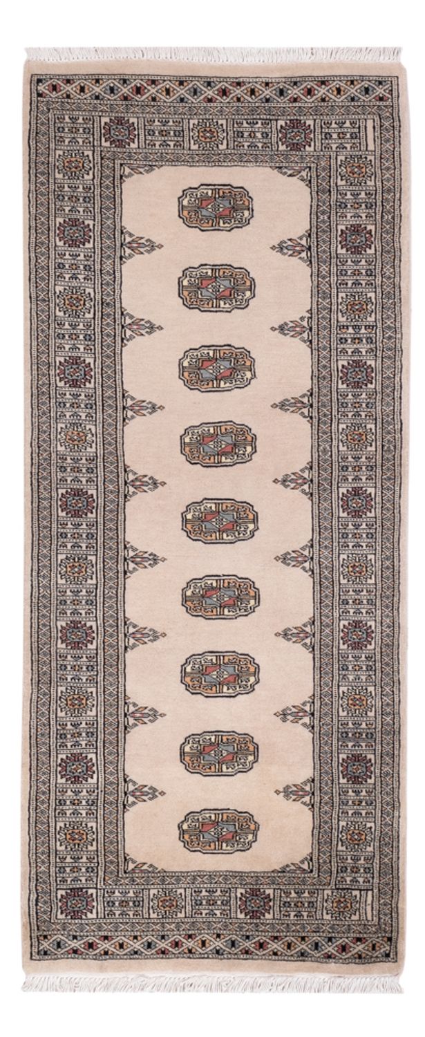 Pakistan Teppich 77x193cm - Orientteppich - beige
