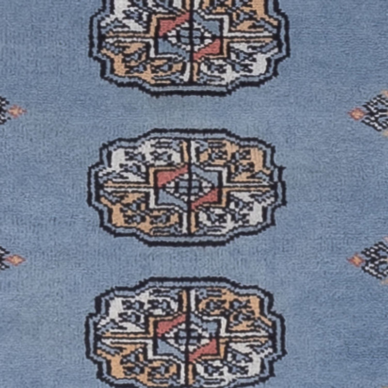 Pakistan Teppich 75x189cm - Orientteppich - blau