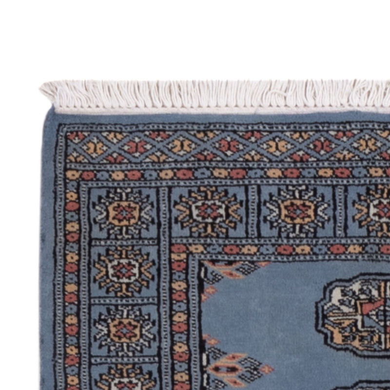 Pakistan Teppich 75x189cm - Orientteppich - blau