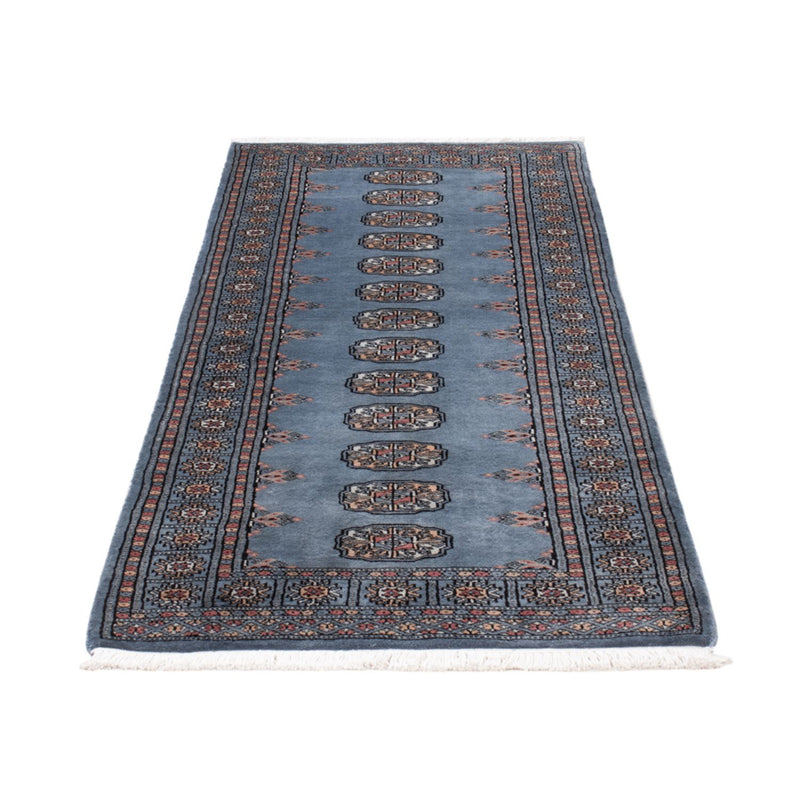 Pakistan Teppich 75x189cm - Orientteppich - blau