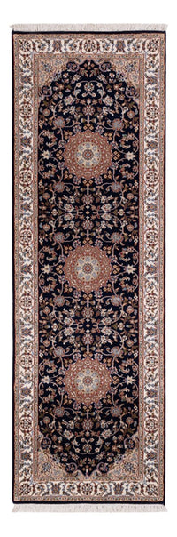 Indo Nain Teppich 81x253cm - Orientteppich - dunkelblau – product image