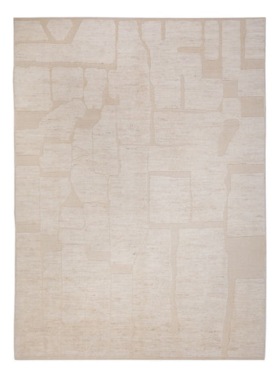 Berber Teppich 246x335cm - Wollteppich - beige