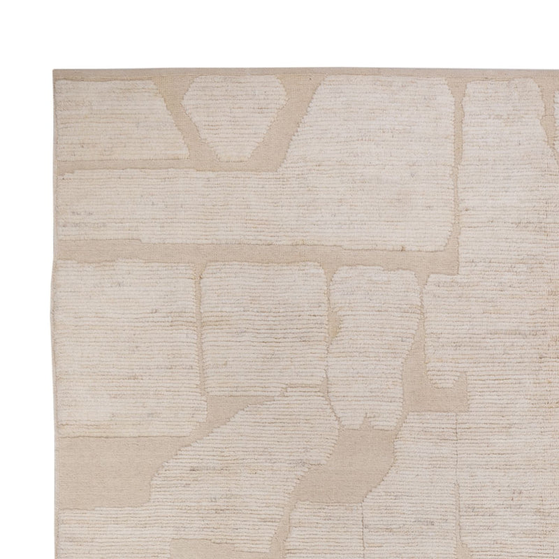 Berber Teppich 246x335cm - Wollteppich - beige