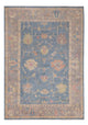 Usak Teppich 247x352cm - Orientteppich - blau