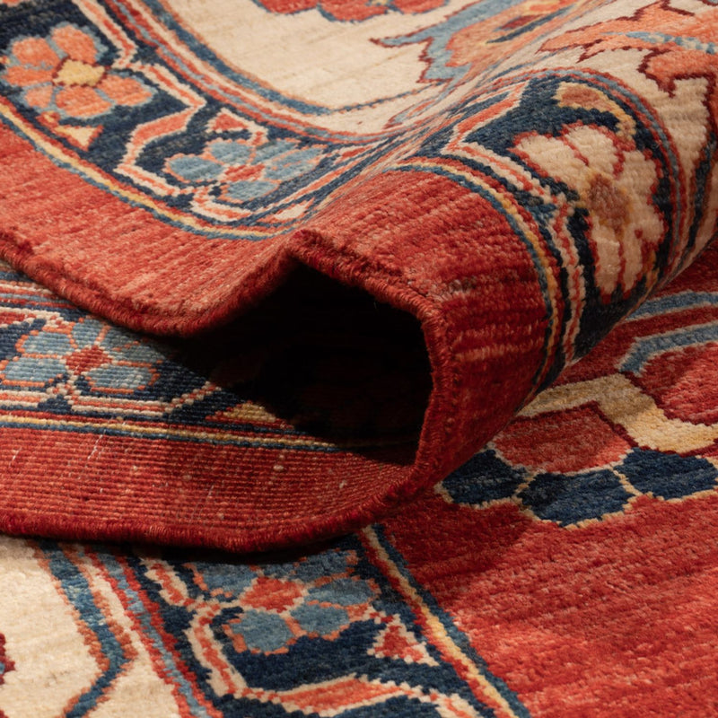 Usak Teppich 254x313cm - Orientteppich - rot