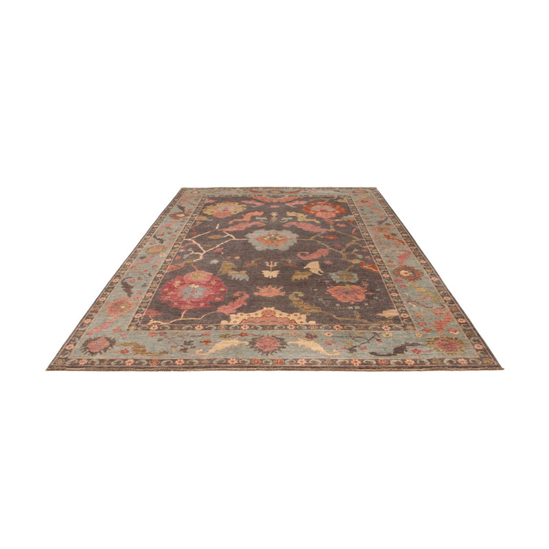 Usak Teppich 242x352cm - Orientteppich - dunkelblau