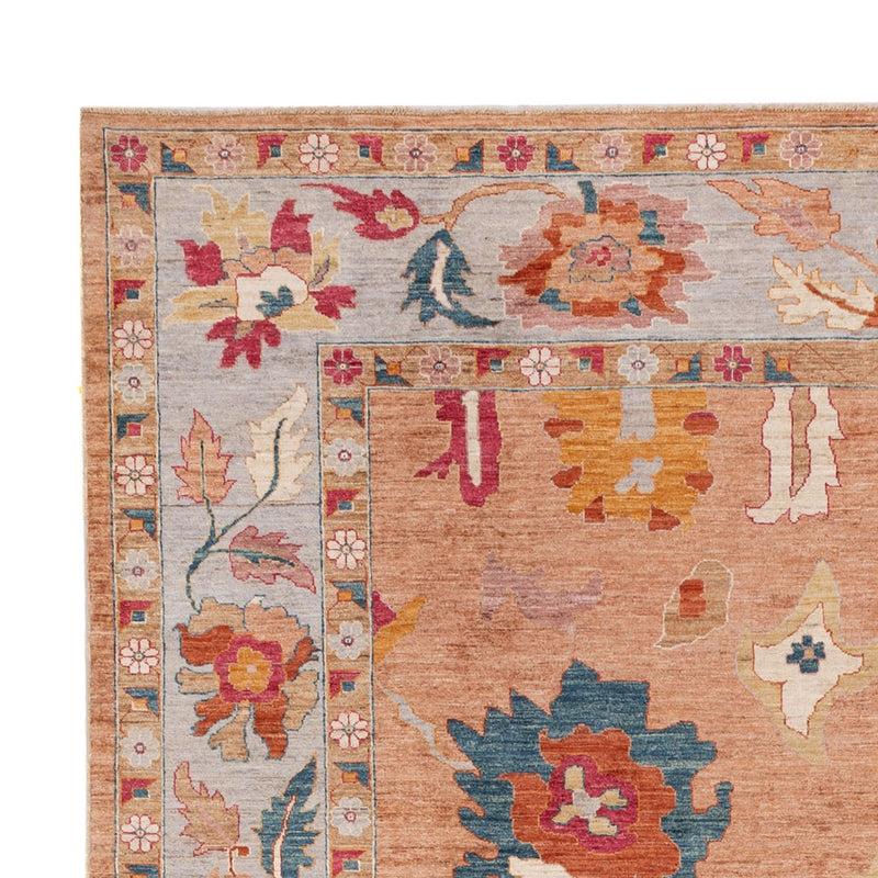 Usak Teppich 244x331cm - Orientteppich - hellbeige