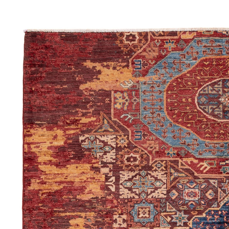 Designer Teppich 156x195cm - mehrfarbig