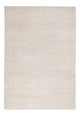 Indo Loribaft Teppich 123x179cm - Wollteppich - silber