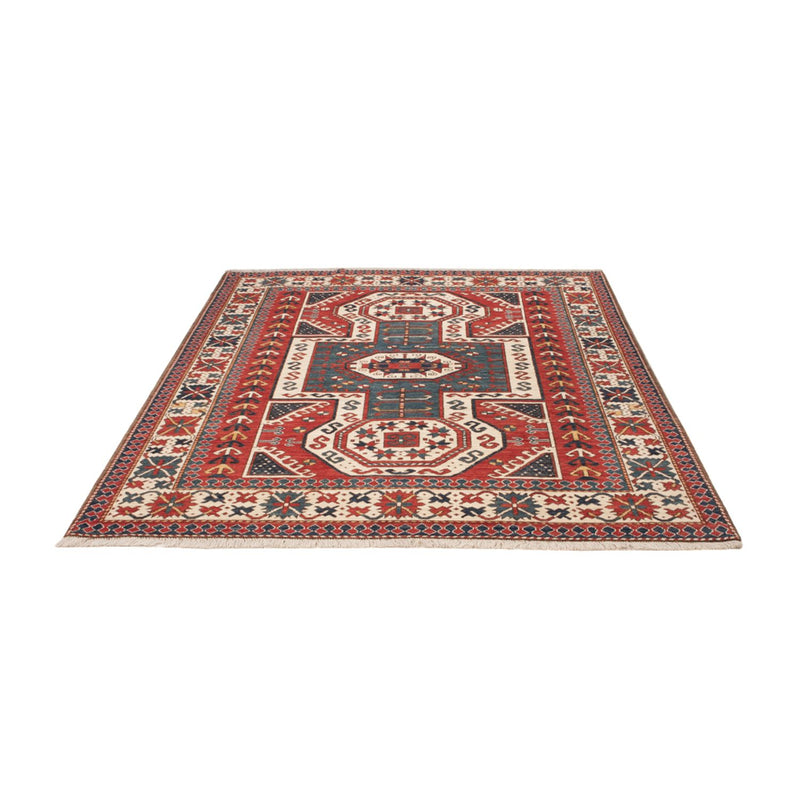 Kazak Teppich 146x198cm - Orientteppich - mehrfarbig