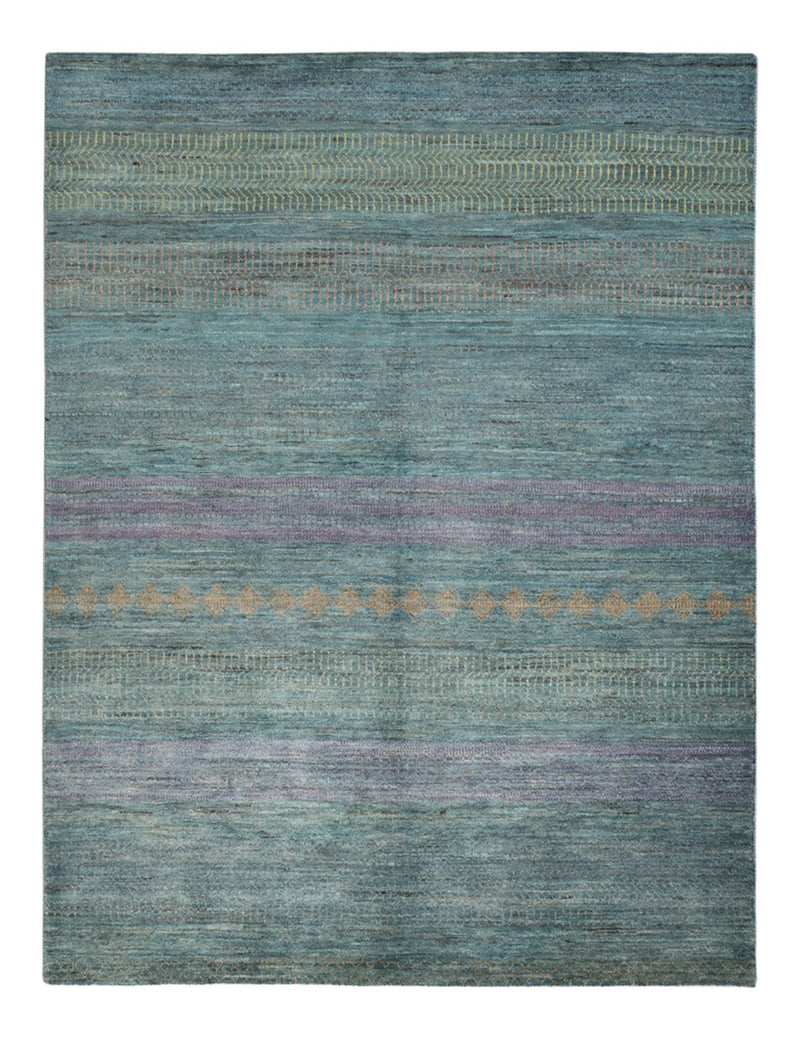 Designer Teppich 152x196cm - dunkelgrün