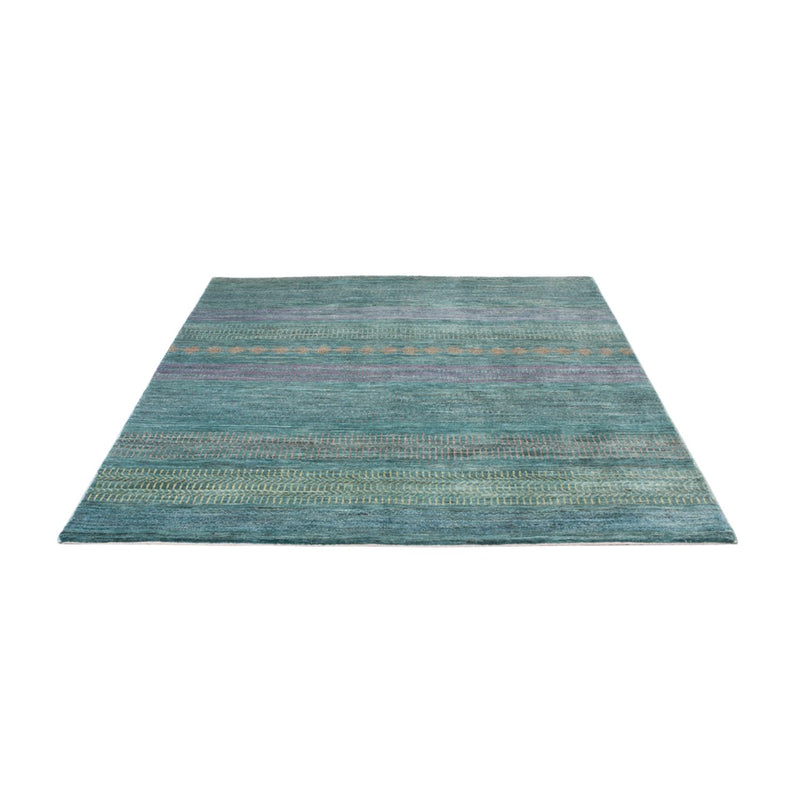 Designer Teppich 152x196cm - dunkelgrün