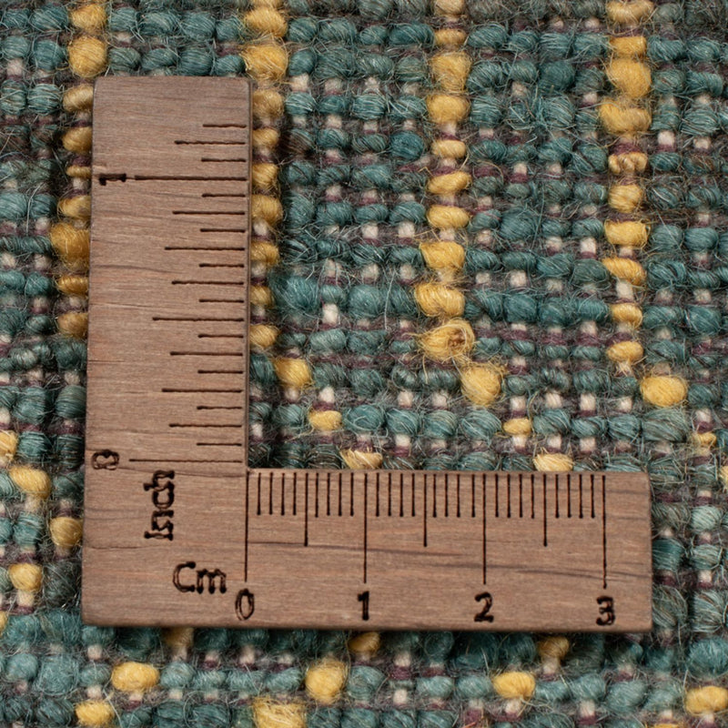 Designer Teppich 152x196cm - dunkelgrün