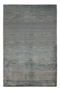 Gabbeh Persisch Teppich 136x208cm - Perserteppich Wollteppich - dunkelgrün – product image