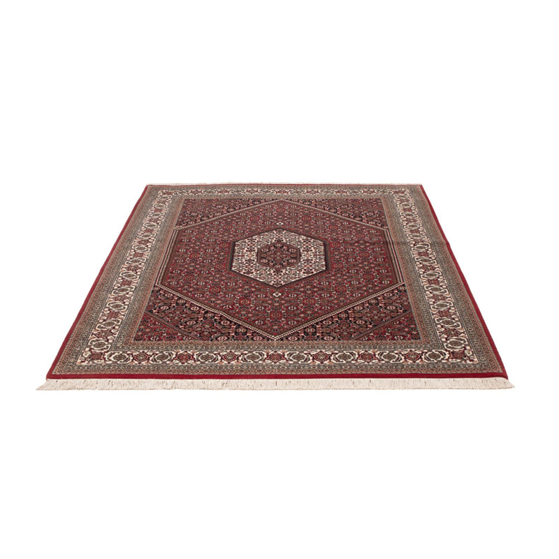 Indo Bidjar Teppich 145x204cm - Orientteppich - dunkelbraun