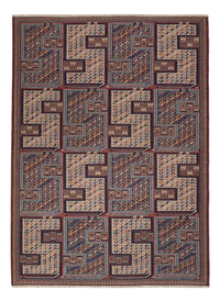 Kelim Afghan Teppich 159x215cm - dunkelbeige – product image
