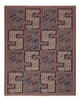 Kelim Afghan Teppich 165x208cm - dunkelbeige