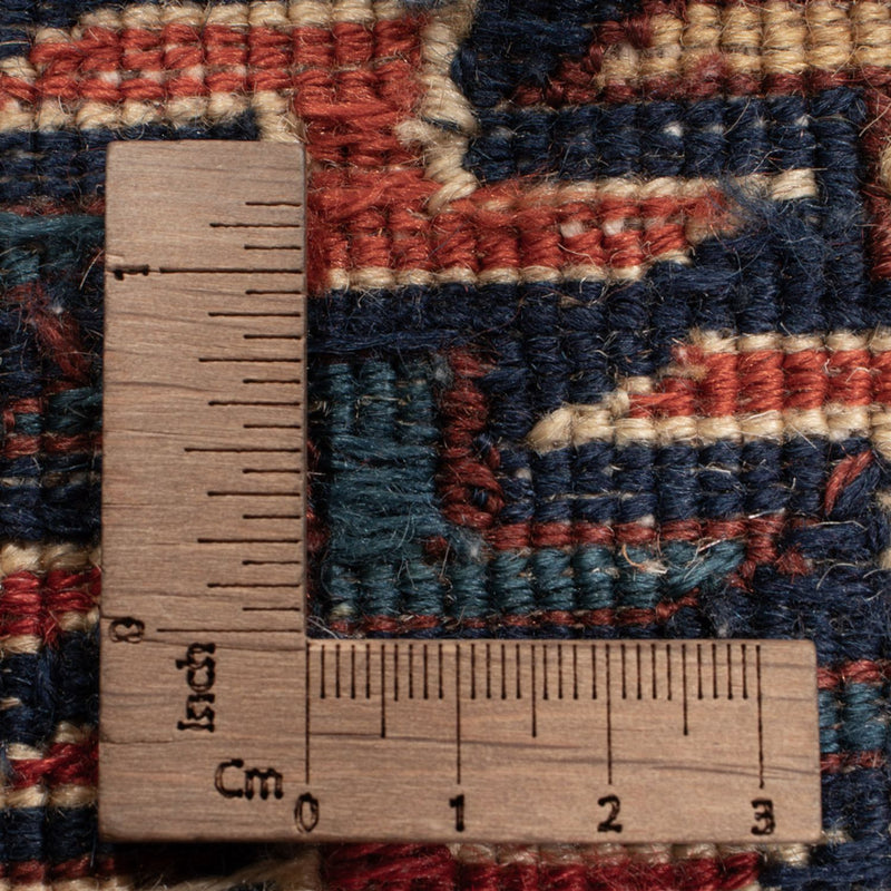 Kelim Afghan Teppich 165x208cm - dunkelbeige
