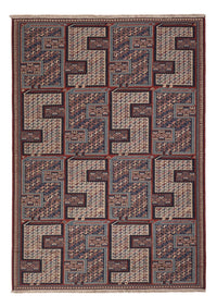 Kelim Afghan Teppich 156x223cm - dunkelbeige – product image