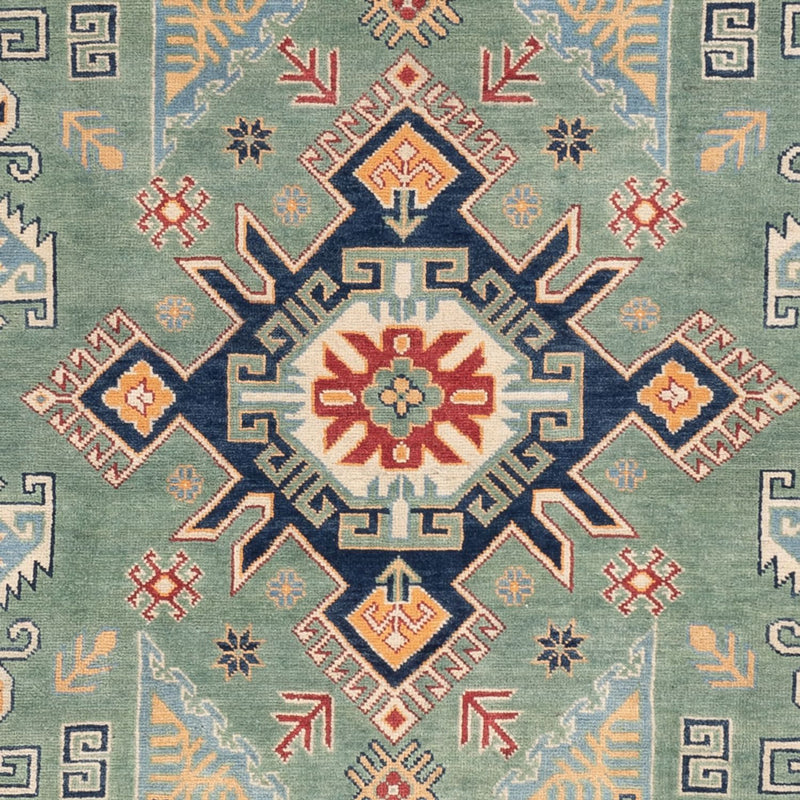 Kazak Teppich 211x297cm - Orientteppich - grün