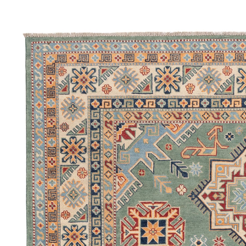 Kazak Teppich 211x297cm - Orientteppich - grün