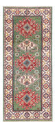 Kazak Teppich 83x192cm - Orientteppich - grün