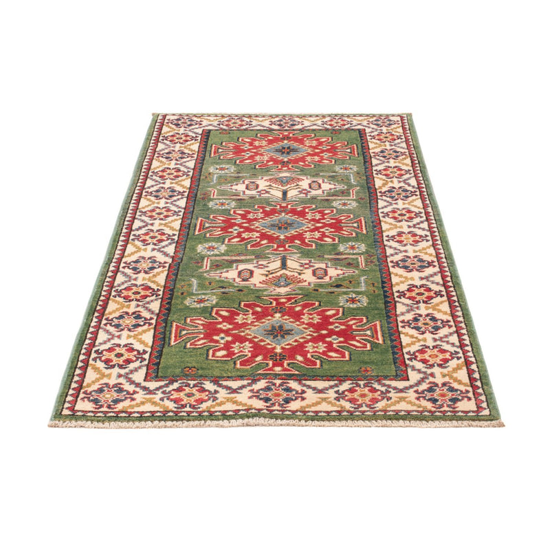 Kazak Teppich 83x192cm - Orientteppich - grün